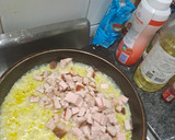 Foto del paso 7 de la receta: Bondiola con arroz en salsa Teryaki (o Teriyaki, no sé), va con otras carnes de cerdo