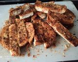 A picture of step 5 of Italian herbed bread.