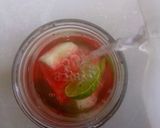 A picture of step 4 of Watermelon Lime Water.