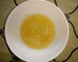 A picture of step 3 of DIY beef burger with egg.