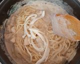 Foto del paso 2 de la receta: Espagueti Alfredo con pollo