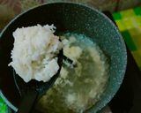 Foto langkah ke 4 dari resep Bubur Ayam Bayam.