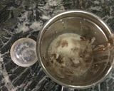 A picture of step 2 of Cappuccino flavour Chocolate custard shake.