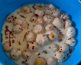 A picture of step 1 of Makhana Milk.