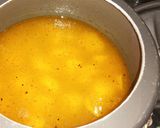 A picture of step 2 of Rasedaar Arbi /calocasia curry.
