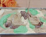 Marmer butter cake 3 telur langkah memasak 6 foto