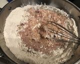 A picture of step 4 of Eggless Vanilla Plum Jam Cup cake.