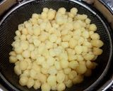 A picture of step 1 of Boondi Raita.