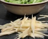 麻香四季豆的食譜步驟1照片