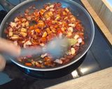 A picture of step 3 of Octopus Empanada.