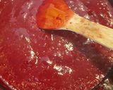 Une image de l'étape 2 de Confiture framboise healthy.