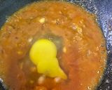 Gambar langkah 5 resipi Sambal Sardin Pecah Telur.