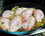 Foto del paso 1 de la receta: Pollo en salsa de calabacín