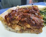 Foto del paso 6 de la receta: Tarta de pollo y puerro