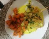 Foto del paso 7 de la receta: Bacalao Skrei con mostaza y leche de coco