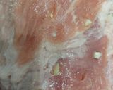 Baconkèrges sült comb recept fázis 1 fotója