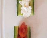 A picture of step 4 of Stuffed Cucumber Sandwiches 🤗.