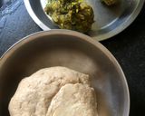A picture of step 1 of Sprouts Mataki wheat paratha.