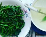 Hình bước làm 2 của món Bí quyết luộc rau xanh mướt