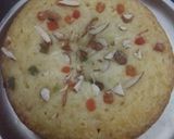 A picture of step 8 of Vanilla tutti fruitti cake.