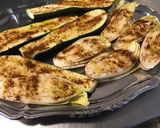 Une image de l'étape 4 de Jeunes endives et courgettes grillées aux épices.