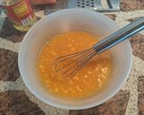 Foto del paso 3 de la receta: Muffins húmedos de mangos y mandarina veganos 🍊🥭🥕