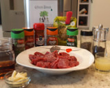 Foto del paso 1 de la receta: Estofado de venado con setas sobre puré de patatas