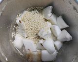 A picture of step 2 of Coconut Chutney with Roasted Chana Dal.