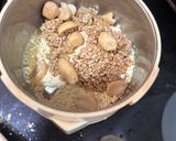 A picture of step 1 of Dahi methi.