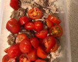 A picture of step 2 of Lamb lunch!.