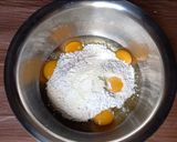 Foto langkah ke 1 dari resep Marmer cake ekonomis (metode all in one).