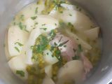 بطاطا بالجلبانة والدجاج