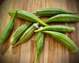 Foto del paso 1 de la receta: Saquitos de bhindi bhaji con un toque ahumado