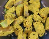 A picture of step 9 of Palak patra.
