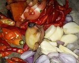 Foto langkah ke 1 dari resep Tumis pare udang rebon.