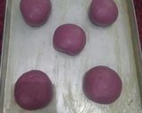 Foto langkah ke 4 dari resep Cheese Custard Taro Bun.