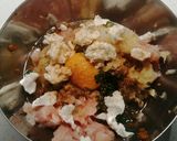 Foto del paso 1 de la receta Hamburguesa de verduras de temporada en pan de curry y cúrcuma