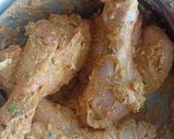 A picture of step 2 of Tandoori tawa chicken.
