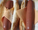 A picture of step 1 of The Flavourful Hotdog.