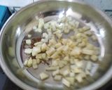 A picture of step 1 of Sabudana pulao with peanut.