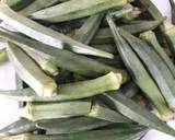 Bhindi ki bhujiya lady finger recipe step 1 photo