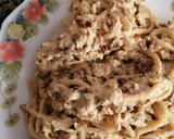 Foto del paso 6 de la receta: Espaguetis a la carbonara con champiñones