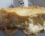 Foto del paso 7 de la receta: "Ruffled Milk pie" Tarta flor de masa filo🏵️