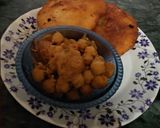 A picture of step 8 of Kanpur ki famous kabab samose with raita.