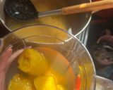 A picture of step 2 of Plantain custard.