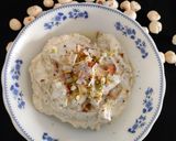 A picture of step 5 of Makhana shrikhand.