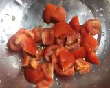 A picture of step 2 of Masala Chatpata Pasta.