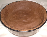 Foto del paso 2 de la receta: Tarta de queso de tela de araña para Halloween (sin horno)