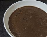A picture of step 2 of Oreo Cake with Ganache.