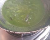 A picture of step 8 of Palak pulao.
